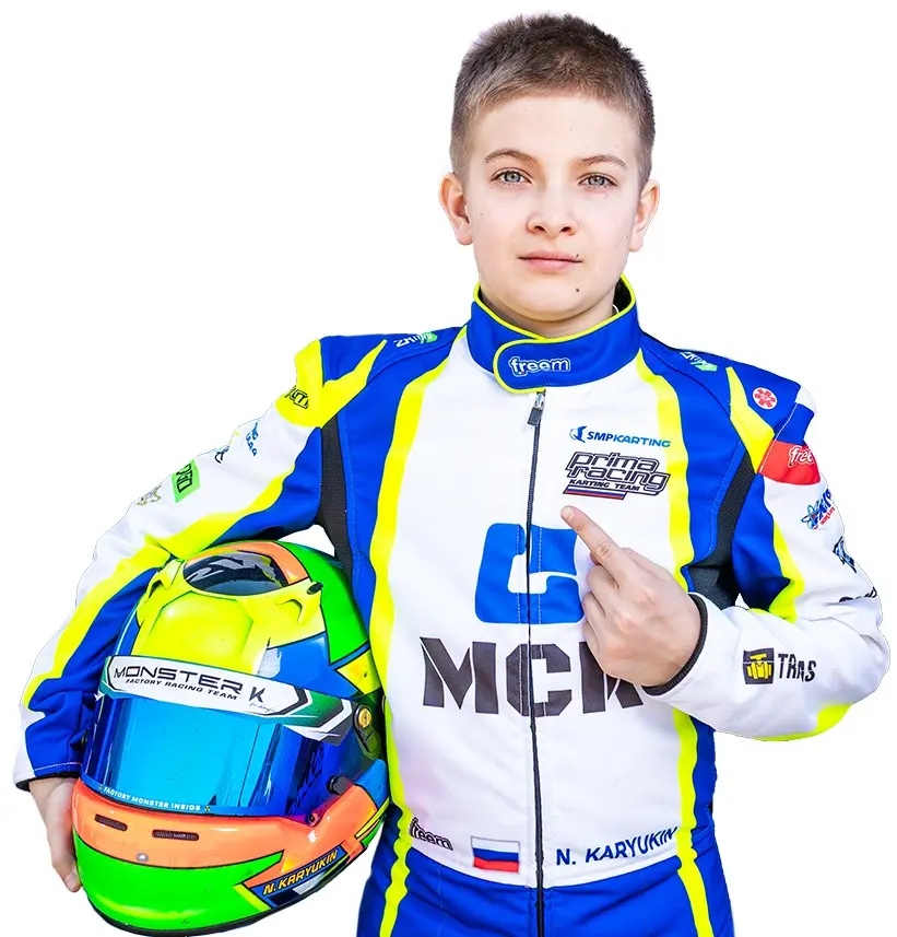Пилот OK-Junior Карюкин Николай